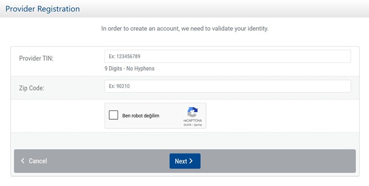Auxiant Provider Login