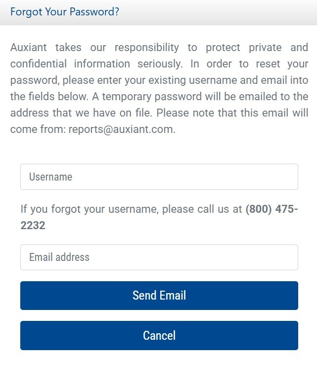 How Can I Reset My Password or Recover My Username?